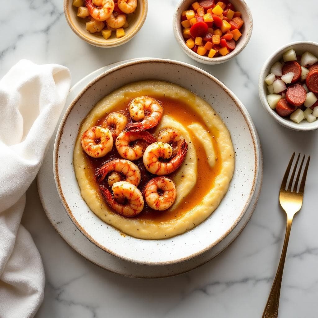 Cajun Shrimp and Grits
