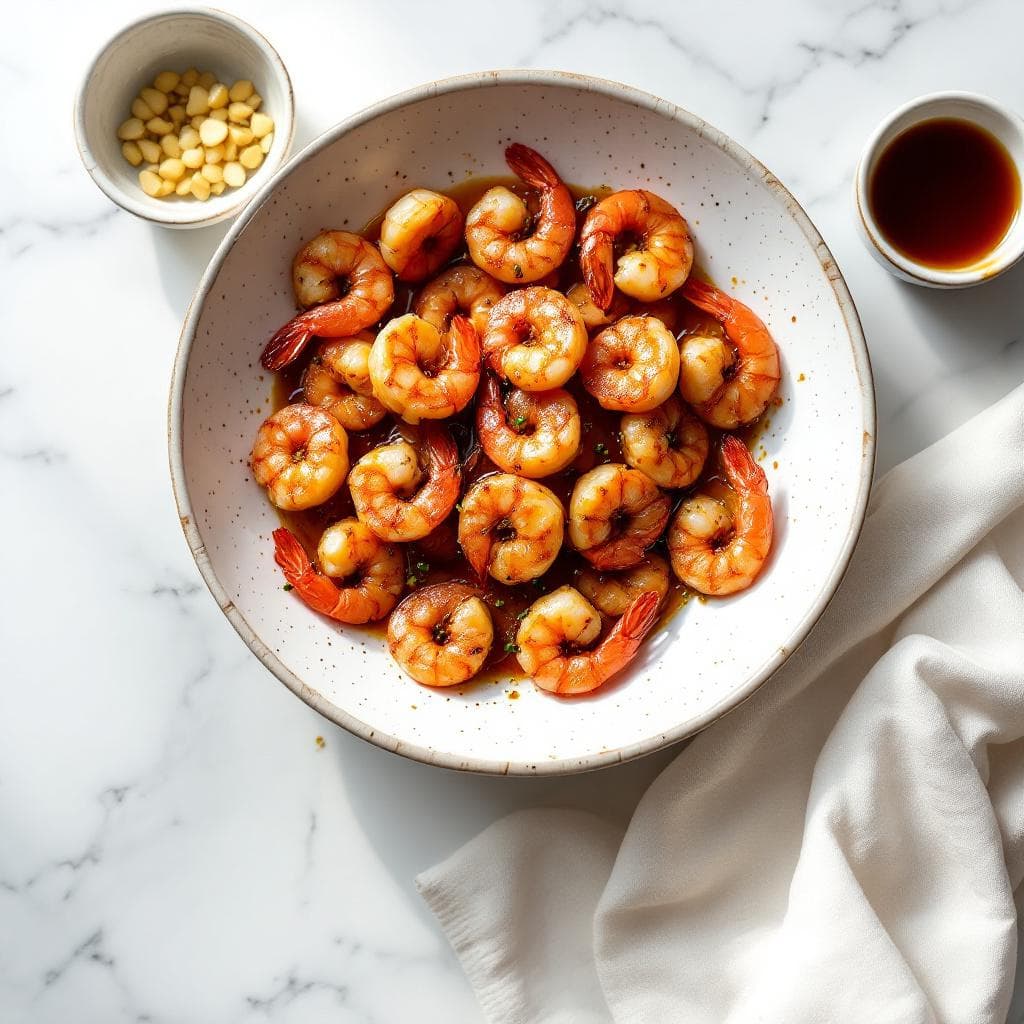 Easy Honey Garlic Shrimp Stir-Fry