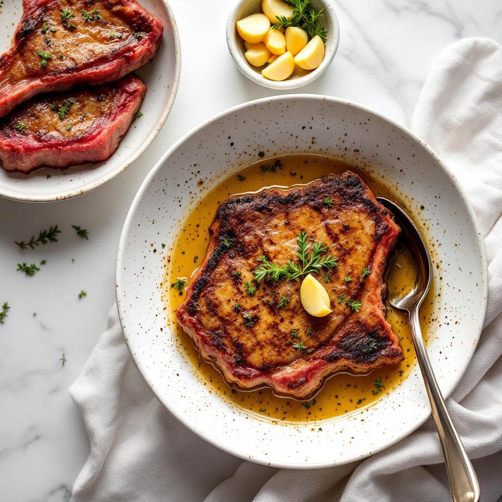 Easy One-Pan Garlic Butter Steak