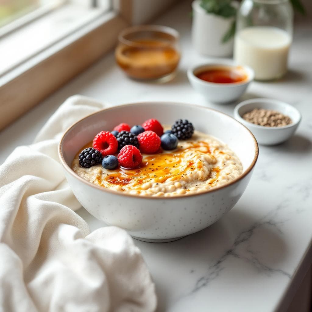 Easy Overnight Oats with Berries (Creamy, Healthy, No-Cook)