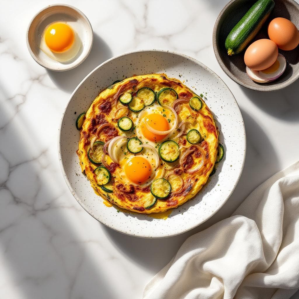 Easy Veggie-Packed Frittata (Healthy Breakfast Bake)
