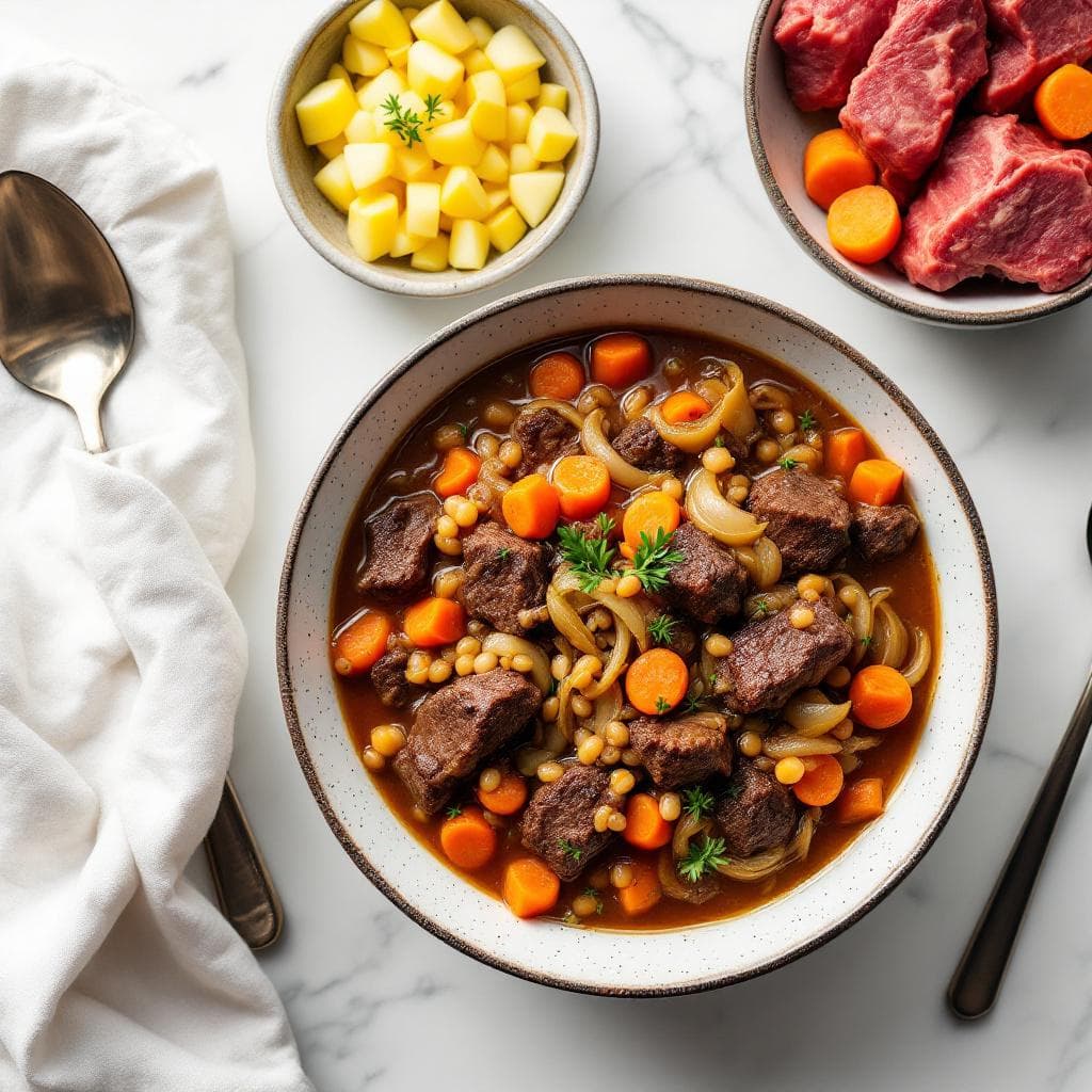 Hearty Beef and Barley Stew